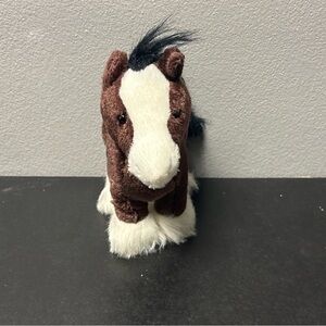 Webkinz Clydesdale Horse Plush Toy No Code